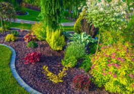 Moderne Gartengestaltung mit natürlichen Materialien